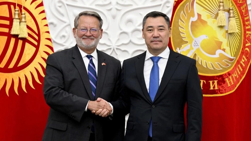 Sadyr Japarov President of Kyrgyzstan