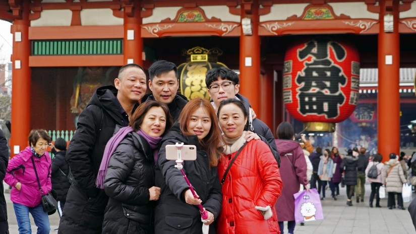 ჩინელი ტურისტები