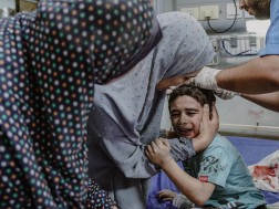 War child Gaza strip