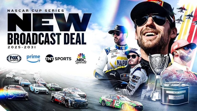 Nascar new media 2025