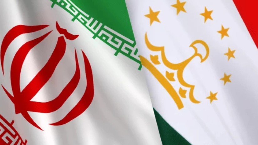 Iran-and-Tajiksitan-flags