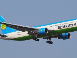 Uzbekistan plane