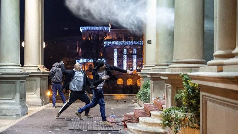 belgrad protest