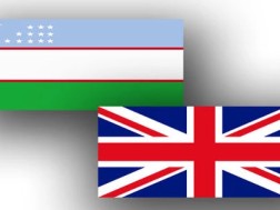 Uzbekistan_ UK_flags