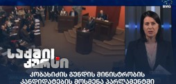 კანდიდატების მოსმენა პარლამენტში