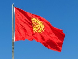 kirgizistan flag