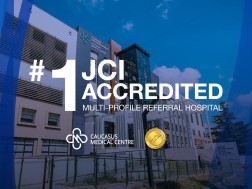 The Caucasus Medical Centre has become the first JCI accredited multi-profile referral hospital in the country