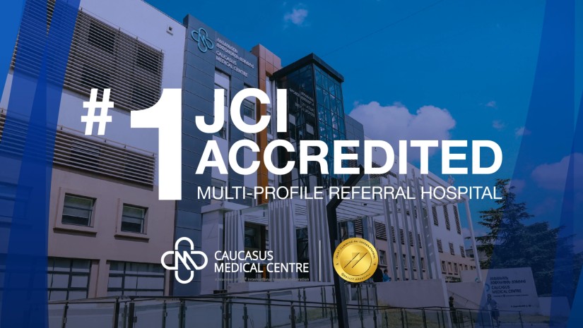 The Caucasus Medical Centre has become the first JCI accredited multi-profile referral hospital in the country