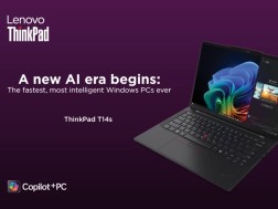 Lenovo ThinkPad T14s - ახალი ბიზნეს ნოუთბუქი ხელოვნური ინტელექტით