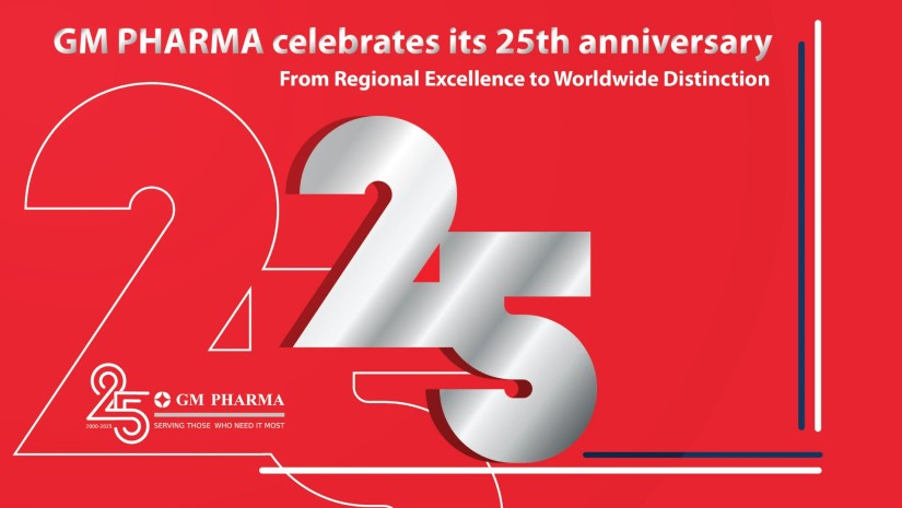 GM PHARMA 25 წლისაა