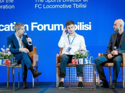 სპორტული საგანმანათლებლო ფორუმი იოჰან კრუიფის ინსტიტუტთან ერთად