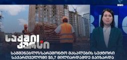 სამშენებლო/სარემონტო მასალების სექტორი