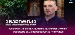 #ანალიტიკა ელენე კვანჭილაშვილთან ერთად - ინტერვიუ კოკა ქამუშაძესთან / 18.07.2025