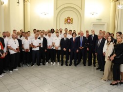 კალათბურთელების დაჯილდოება