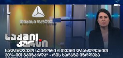 სადაზღვევო სექტორი 6 თვეში