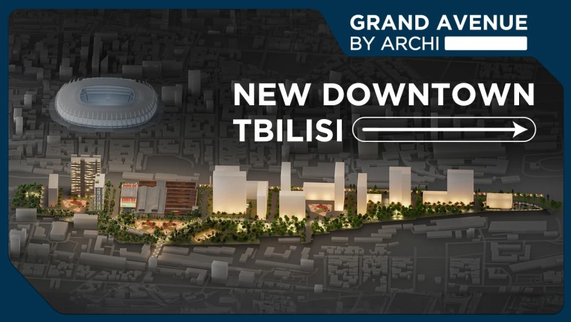 The New Downtown in Tbilisi — Grand Avenue by Archi
