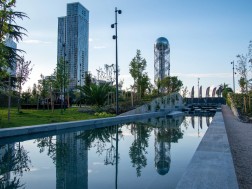 სილქ როუდ ჯგუფმა ბათუმში მუნიციპალური პარკის მოწყობა დაასრულა