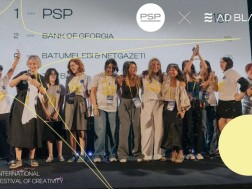 PSP რეკლამის ყოველწლიურ საერთაშორისო ფესტივალზე “Ad Black Sea 2025“ 18 ჯილდოს მფლობელი გახდა