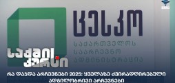 არჩევნები 2025