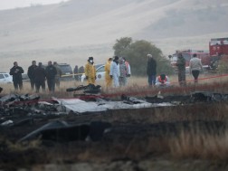 Turkish military plane Crash