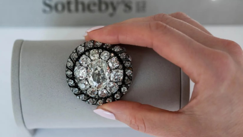 Napoleon Diamond Brooch