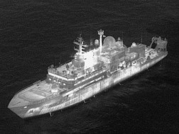 Российский военный корабль вошел в территориальные воды Великобритании