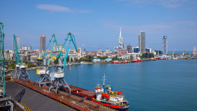 Dry Cargo Declines, Container Traffic Rises at Batumi Sea Port