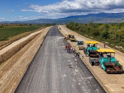 გზა მაგისტრალი მშენებლობა