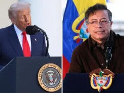 დონალდ ტრამპი და გუსტავო პეტრო