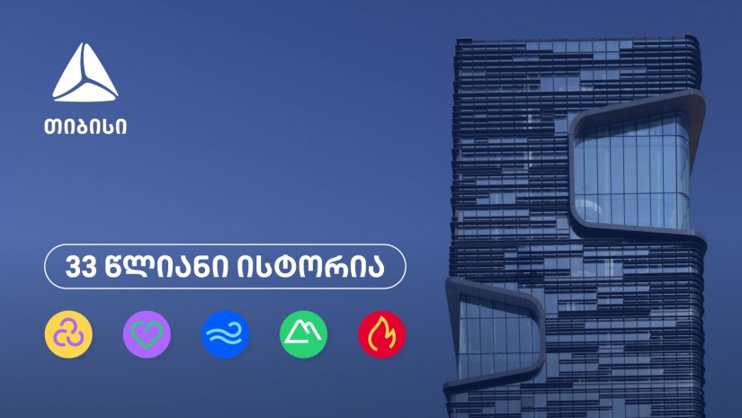 თიბისი 33 წლისაა  თვითრწმენის, გამბედაობისა და მოუსვენრობის ისტორია