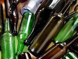 მინის ბოთლები