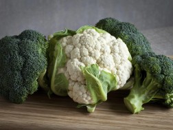 ყვავილოვანი კომბოსტო და ბროკოლი