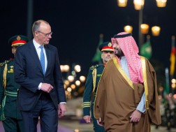 რა მიზნით ეწვია გერმანიის კანცლერი საუდის არაბეთს?