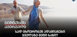 სად ცხოვრობენ ადამიანები ყველაზე მეტი ხანი?