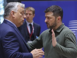 ვიქტორ ორბანი და ვოლოდიმირ ზელენსკი