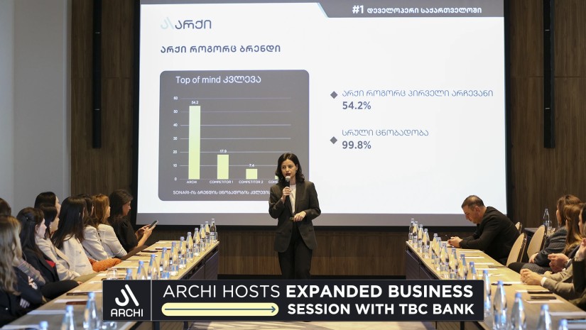 Archi Hosts Expanded Business Session with TBC Bank.