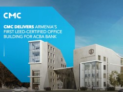 CMC Delivers Armenia's First LEED-Certified Office Building for Acba Bank