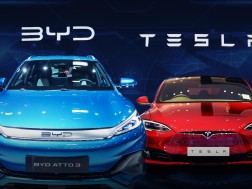 Tesla BYD ელექტრომობილი