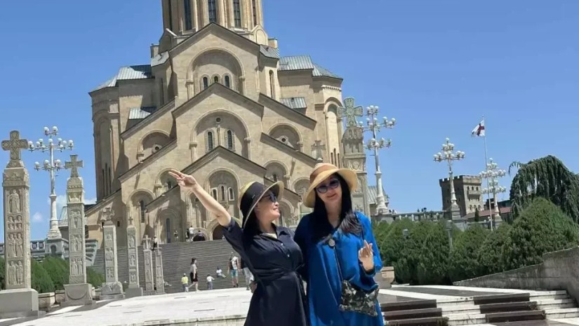 ჩინელი ტურისტები 