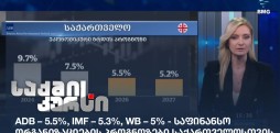 საფინანსო ორგანიზაციების პროგნოზები