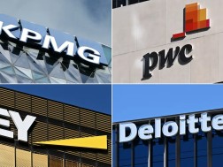 PWC Deloitte EY KPMG აუდიტი