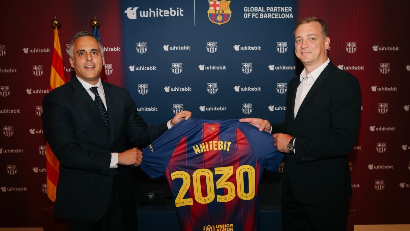 whitebit X FC BARCELONA