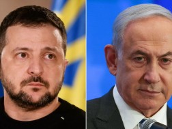 ბენიამინ ნეთანიაჰუ და ვოლოდიმირ ზელენსკი