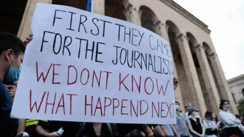 პრესის თავისუფლების ინდექსში საქართველო ბოლო სამ წელში 58 ადგილით ჩამოქვეითდა|RSF