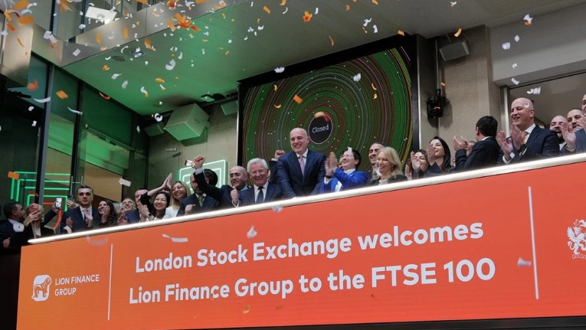 ლონდონის საფონდო ბირჟა Lion Finance Group-ის FTSE 100-ში შესვლას მიესალმება