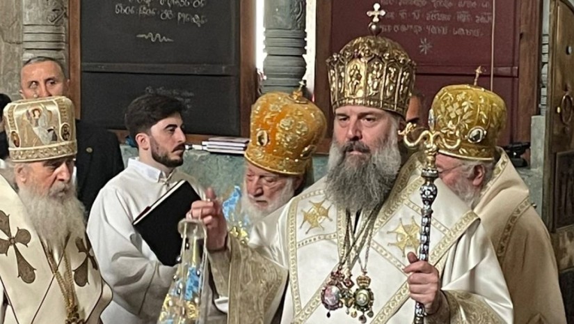 "ველით საერთო კულტურული და ცივილიზაციური მიზნებისთვის თანამშრომლობას" - აშშ-ის საელჩო შიო III-ს პატრიარქად არჩევას ულოცავს