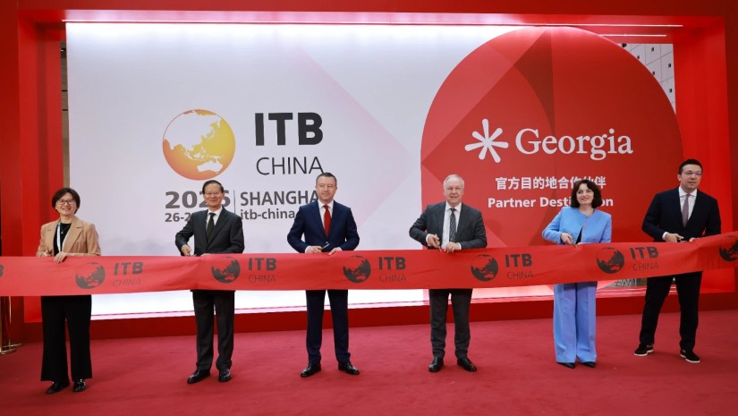 ITB China 2026-ის ტურისტული გამოფენა საქართველოს სტენდით გაიხსნა
