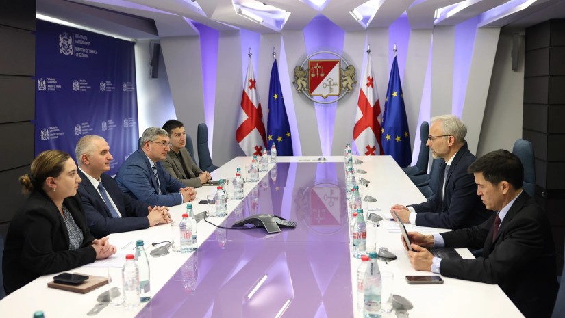 ლაშა ხუციშვილი IMF-ის შესაძლებლობების განვითარების რეგიონული ცენტრი დირექტორს შეხვდა