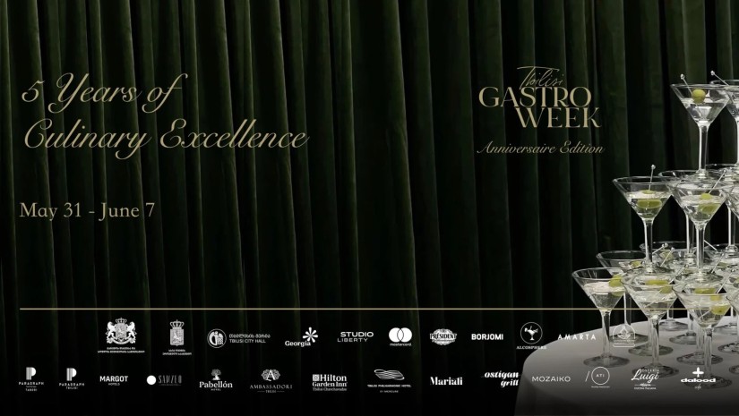 Tbilisi Gastro Week საიუბილეო მეხუთე სეზონს განახლებული ფორმატითა და გაზრდილი მასშტაბით მასპინძლობს