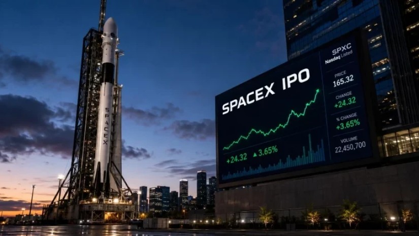 ბირჟაზე SpaceX-ის დებიუტი $1.75-ტრილიონიანი შეფასებით შედგება